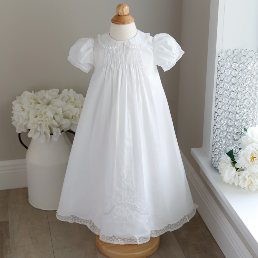 Heirloom Ruffle Lace Collar Special Occasion 3-Piece Set Feltman Brothers Nwt